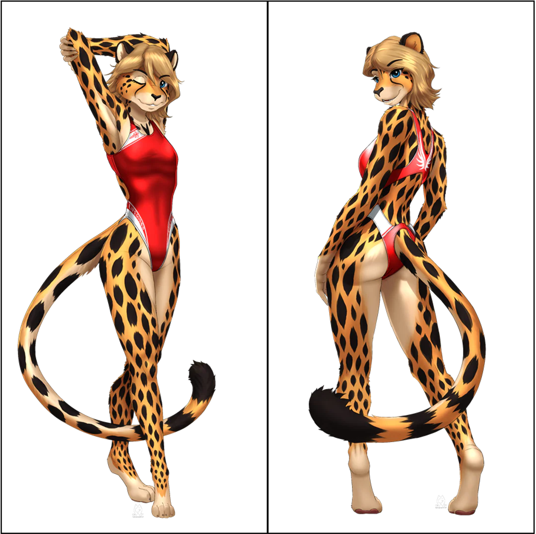 Apricot by Myke Greywolf - Inflatable body pillow - Image 5