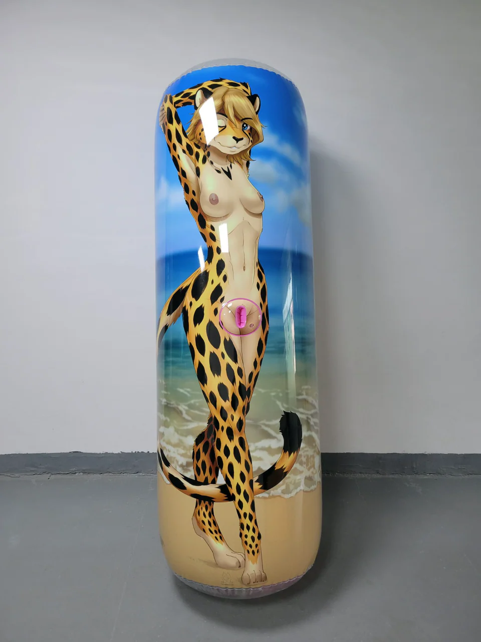 Apricot by Myke Greywolf - Inflatable body pillow - Image 9