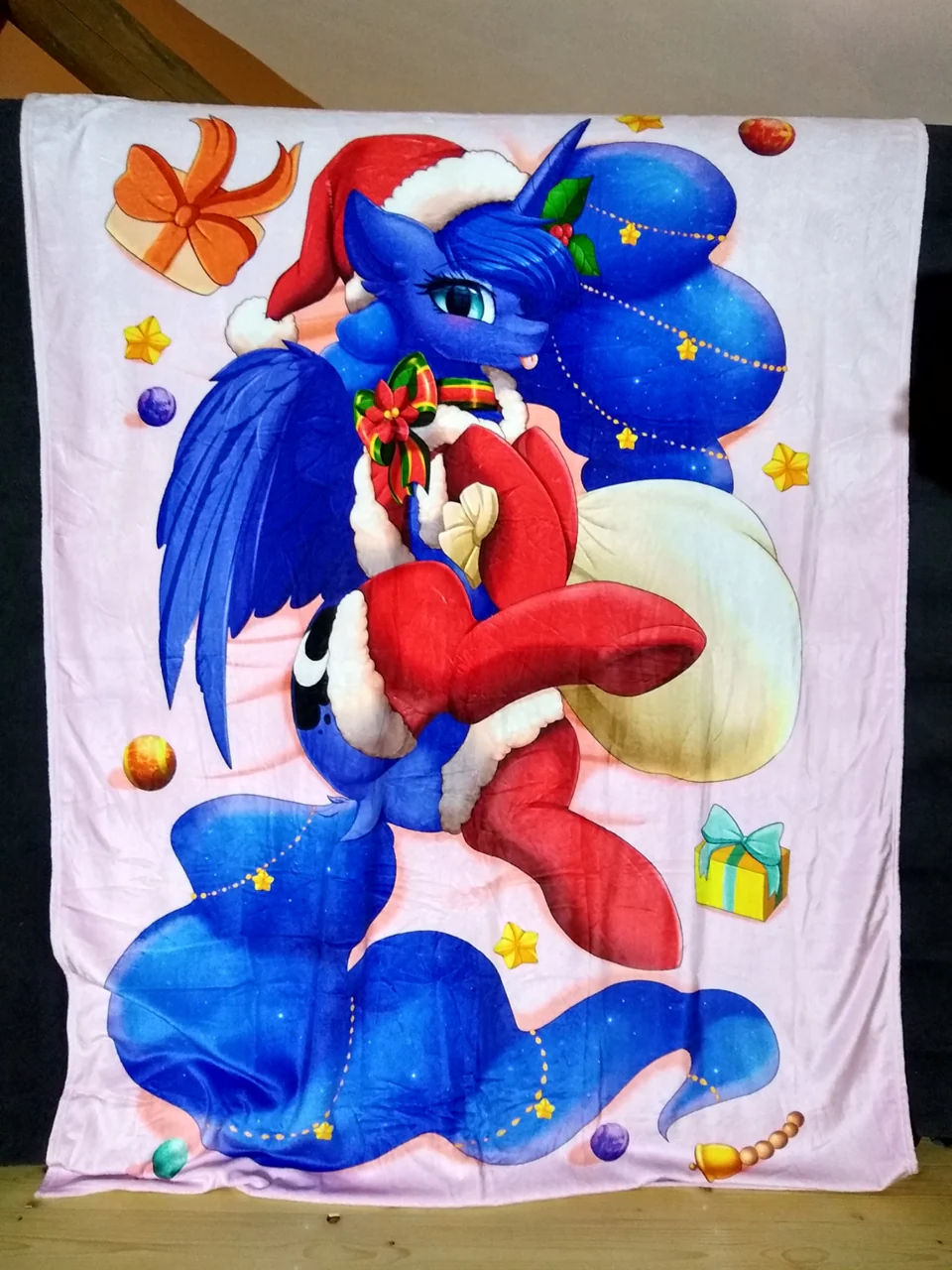 Blanket - Christmas Princess Luna by Pridark - Image 4