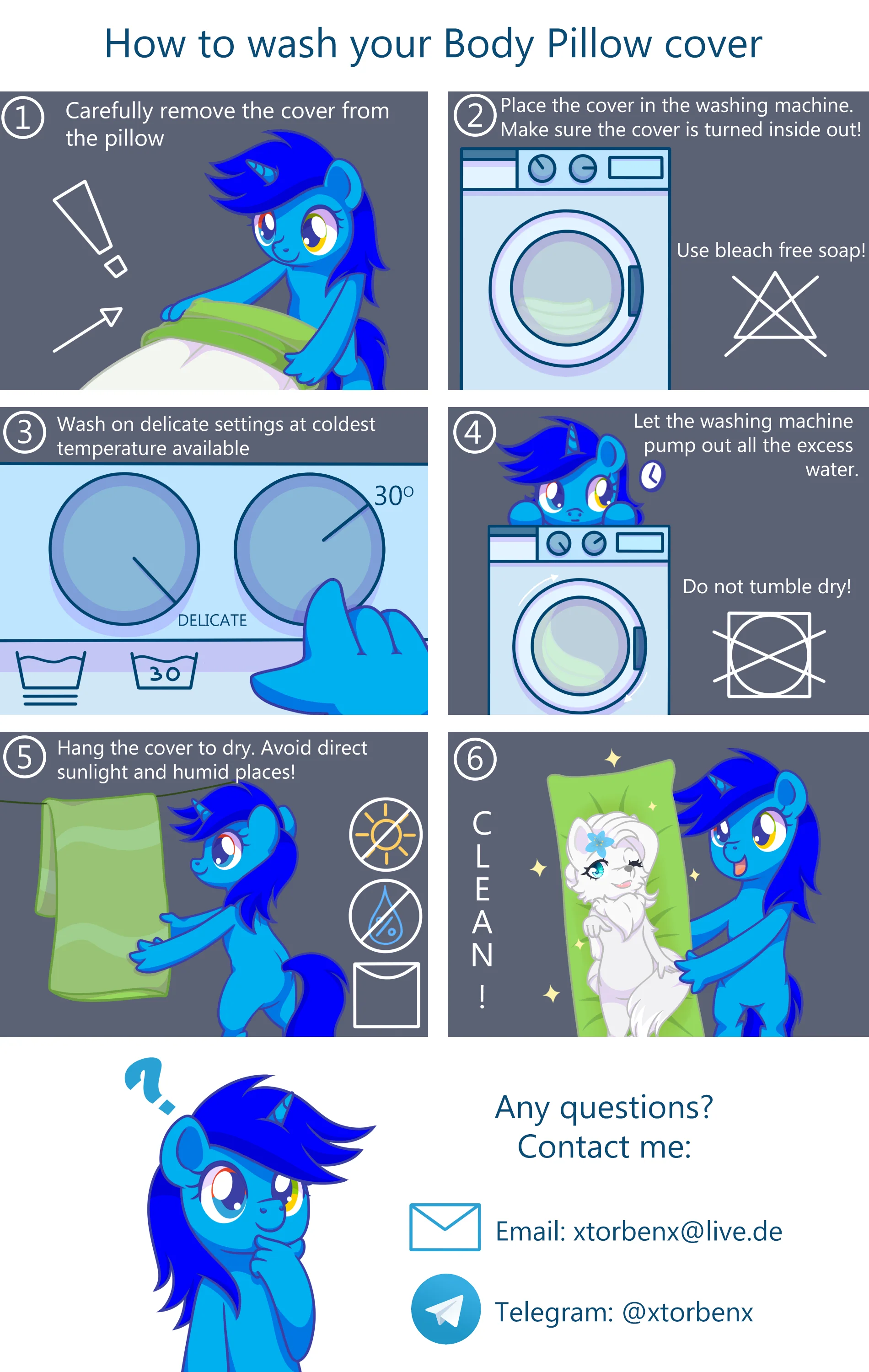 Fox by Soapaint - Dakimakura - Image 3